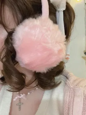 Leia Cute Furry Warm Earmuffs