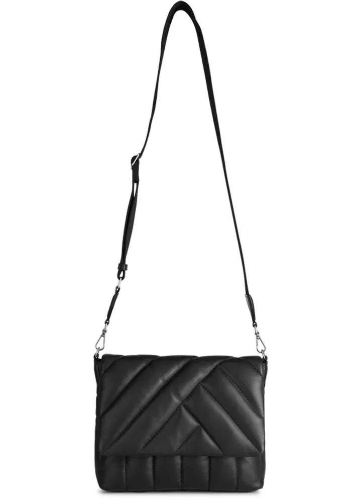 Markberg Marnie Crossbody Taske - Asymmetric Puffer - Black