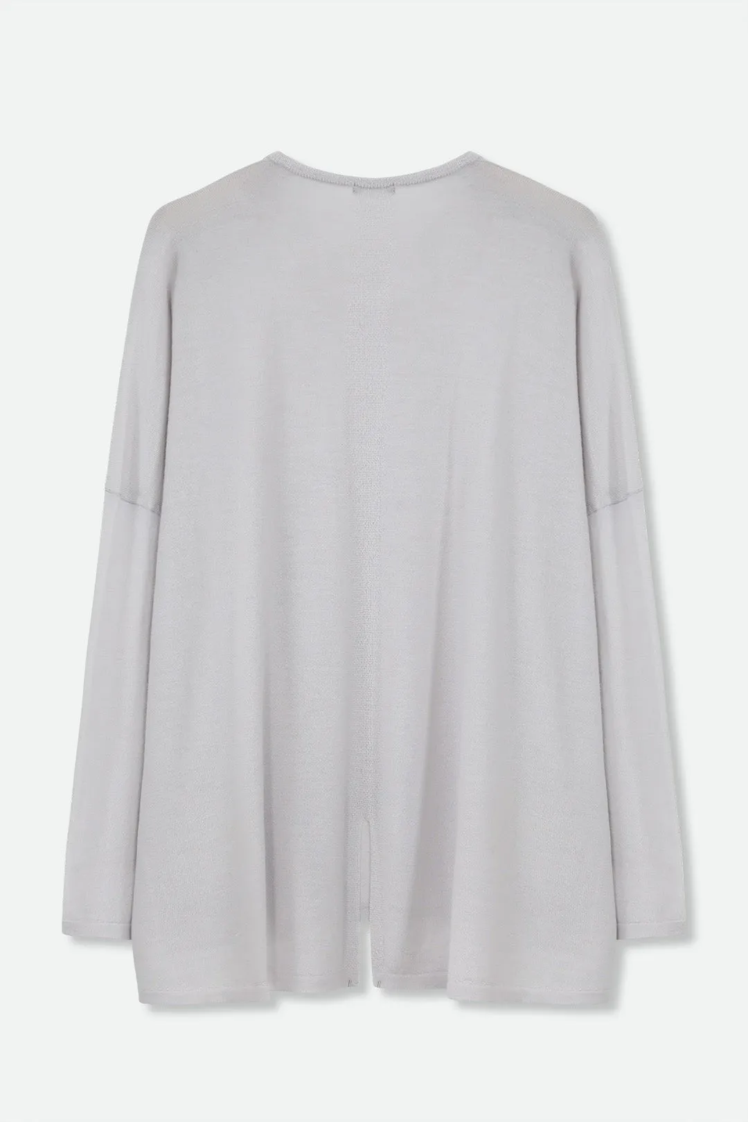 MATTEO OVERSIZED LONG SLEEVE CREW IN FINE ITALIAN MERINO