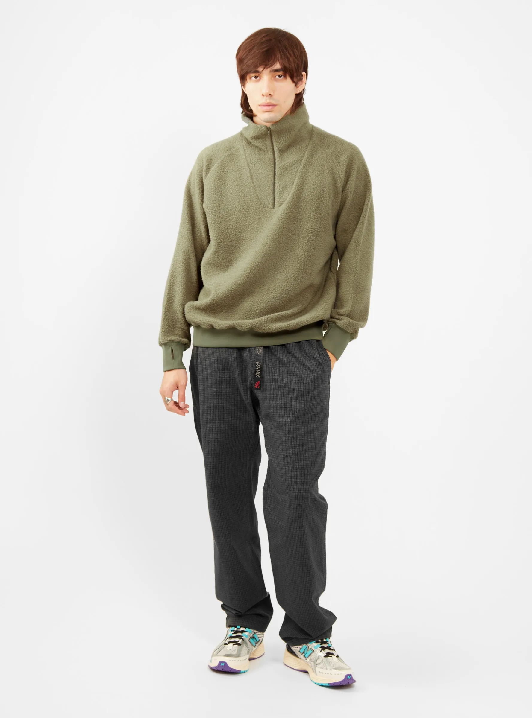 MIL Half Zip Fleece Olive