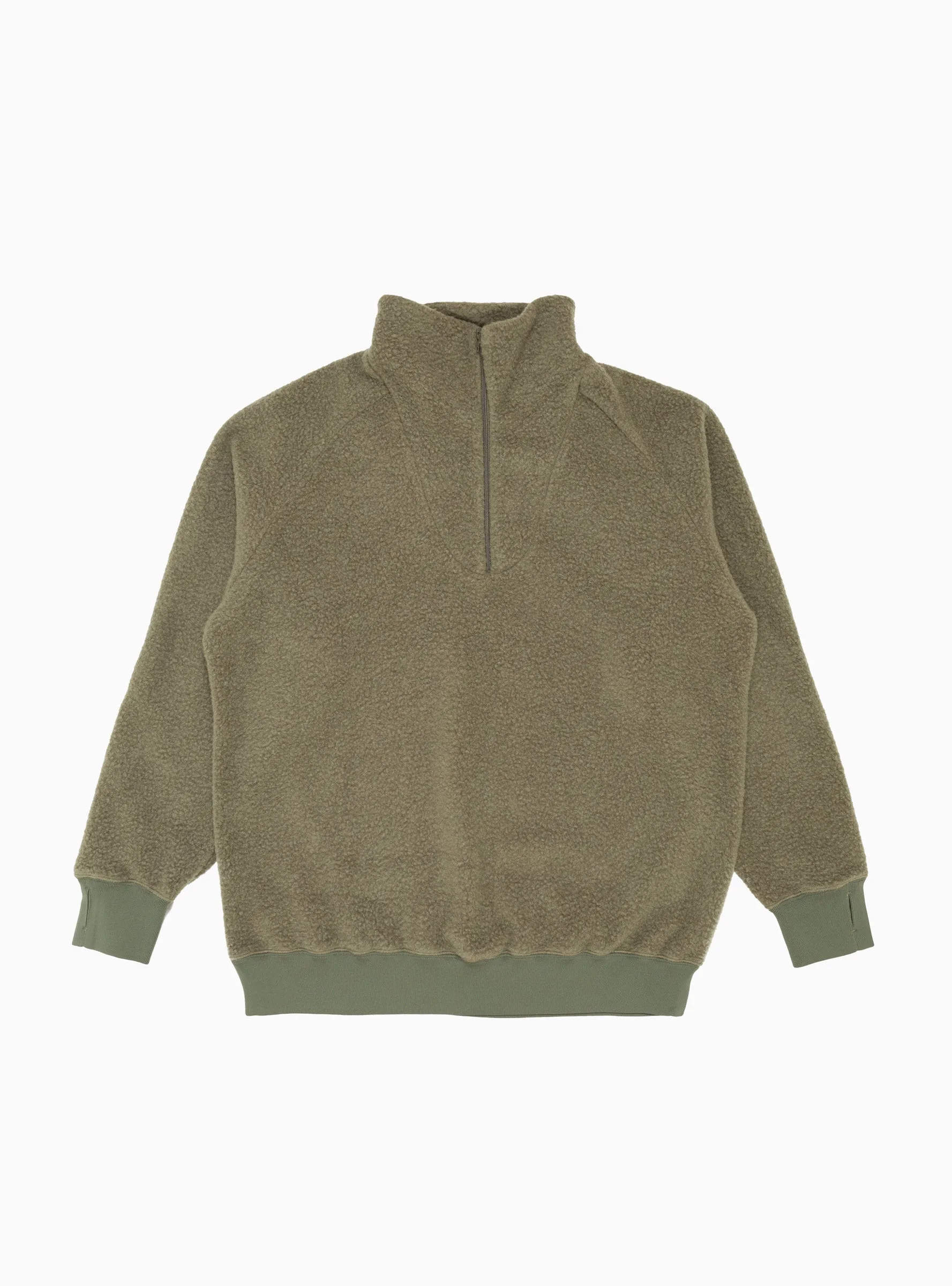 MIL Half Zip Fleece Olive