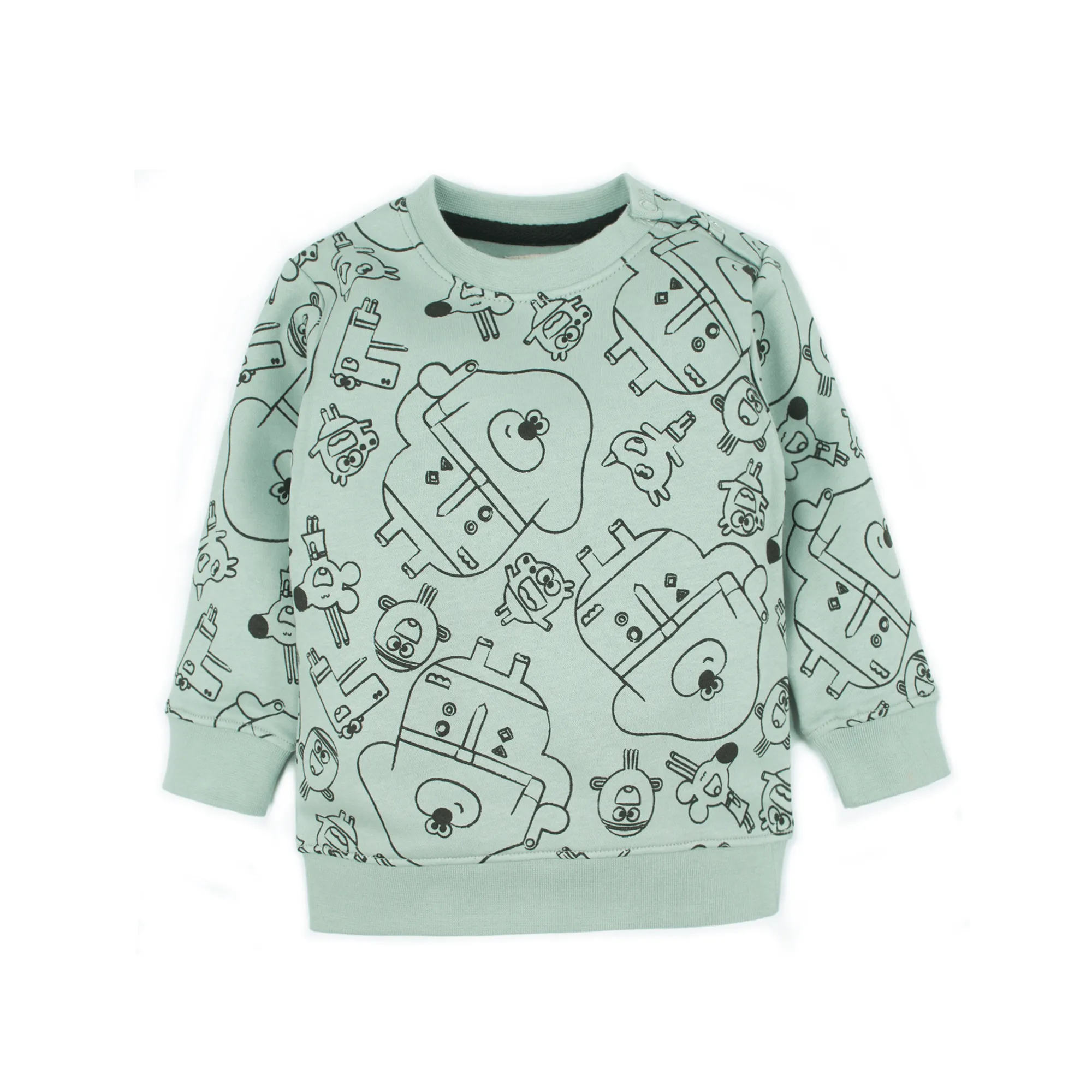 MINI BOY'S FLEECE AOP SWEATSHIRT