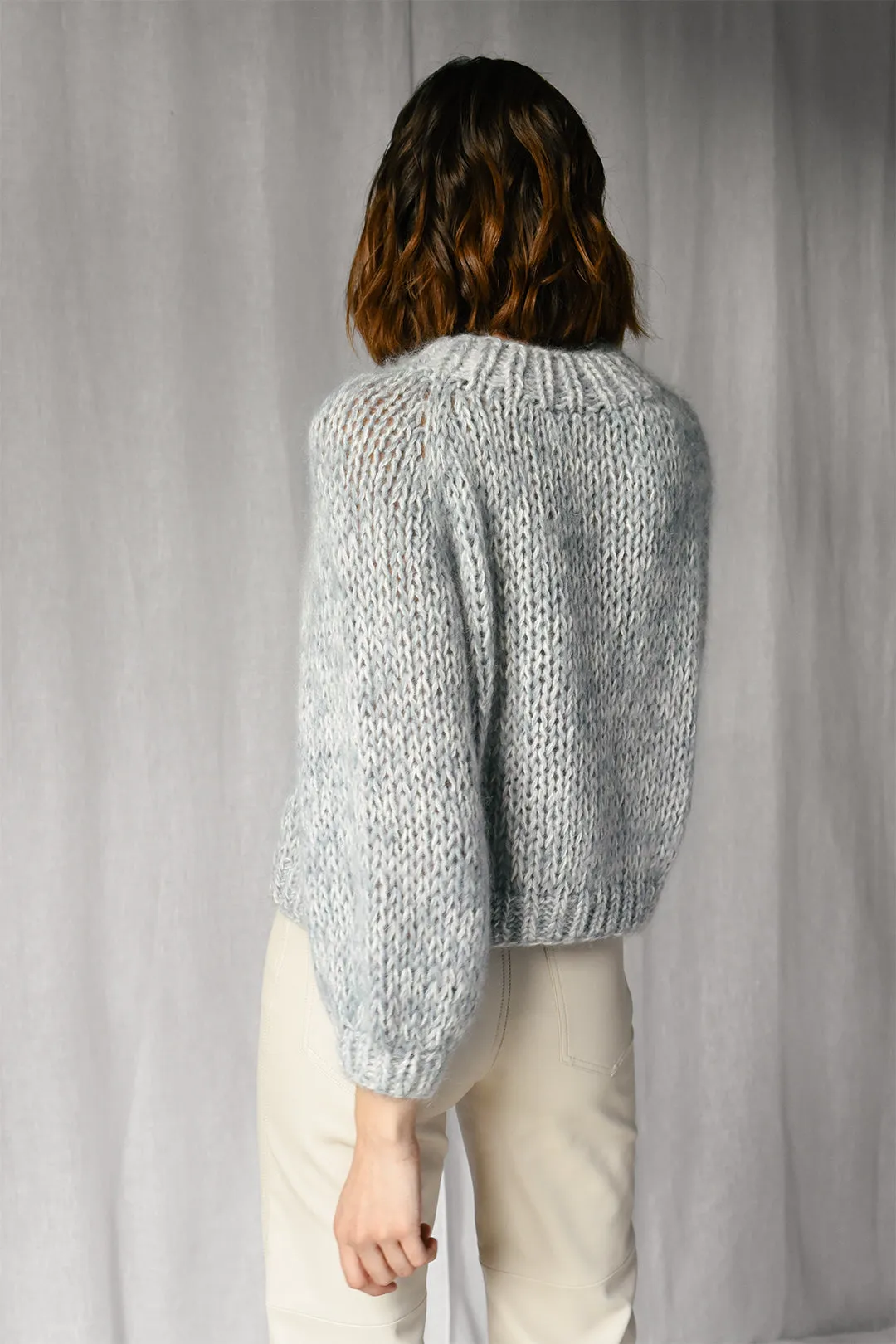 Mohair Chunky Braid Sweater