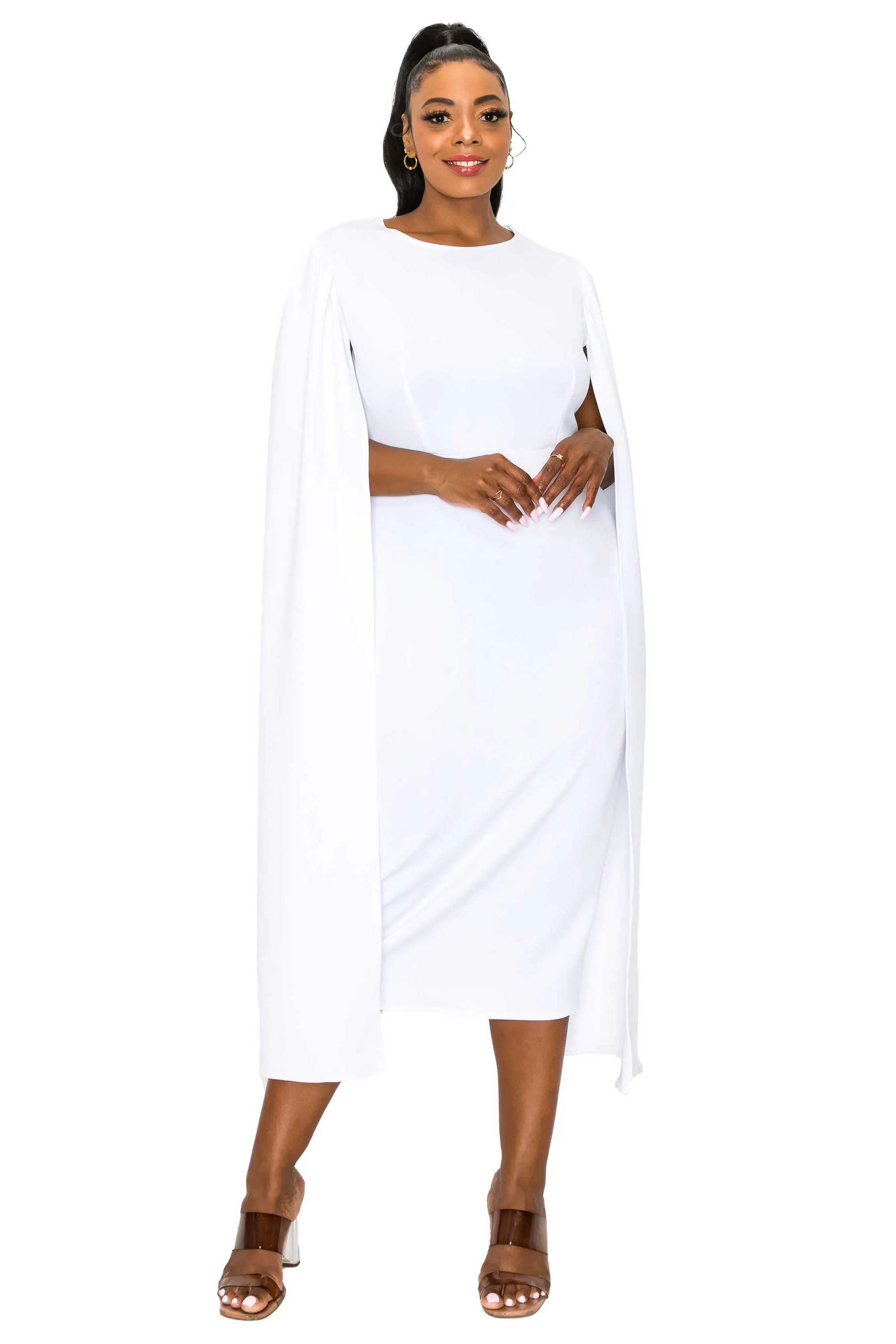 Naomi Cape Dress