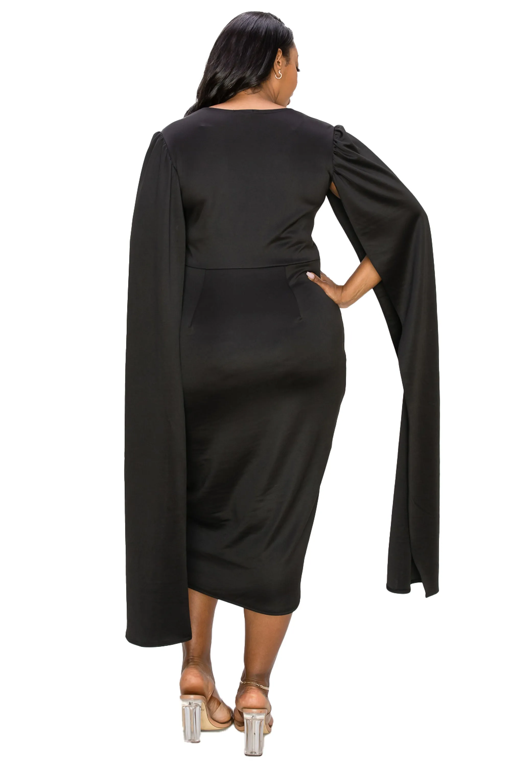 Naomi Cape Dress