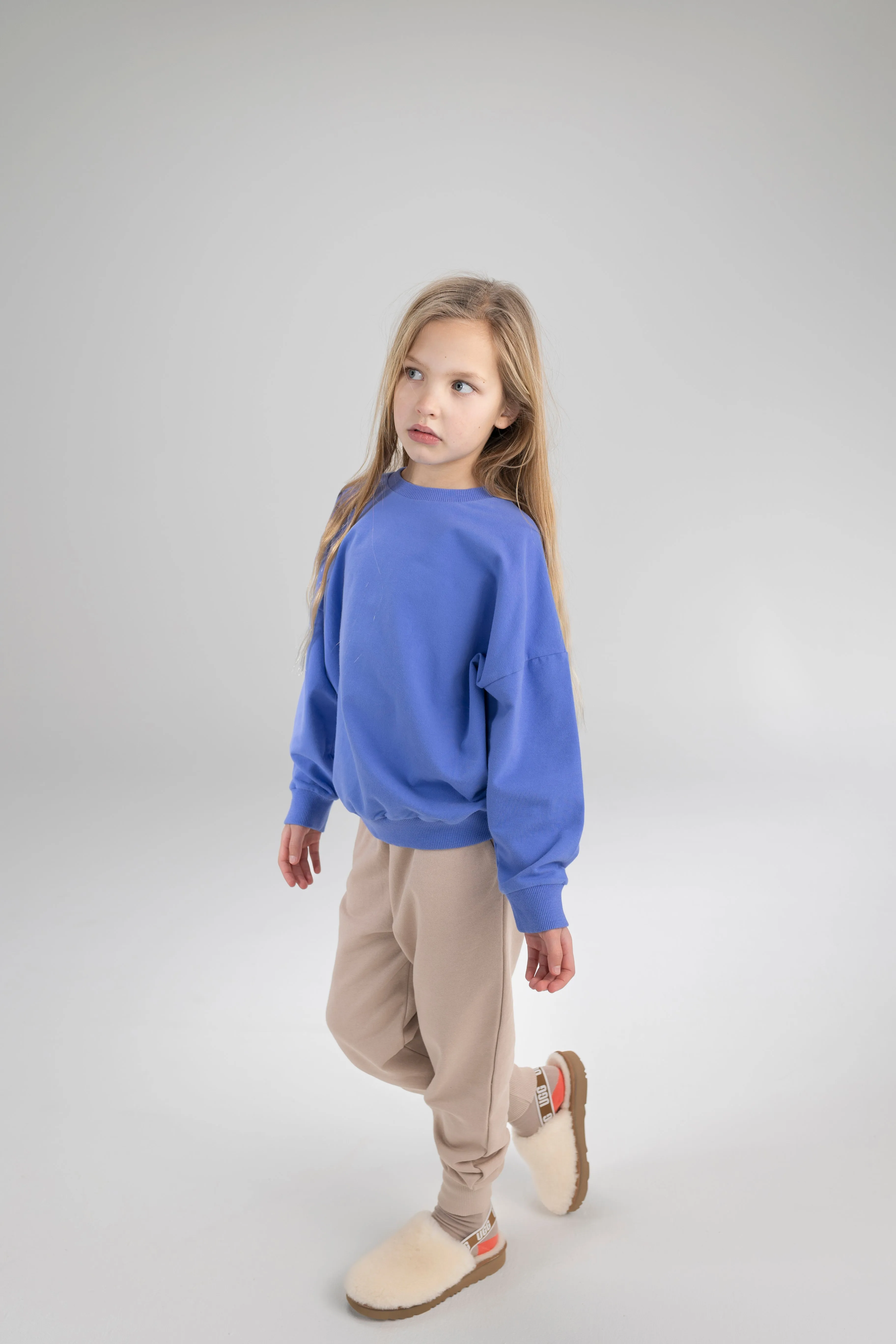 Oversized Sweater Baja Blue