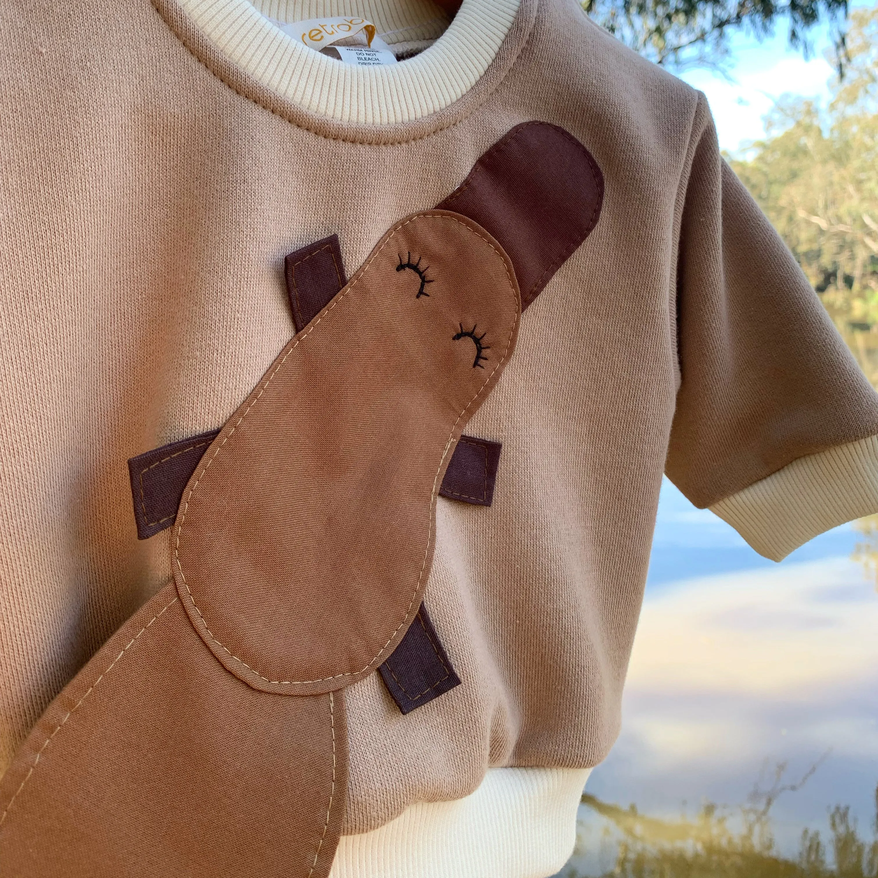 PLATYPUS baby sweater