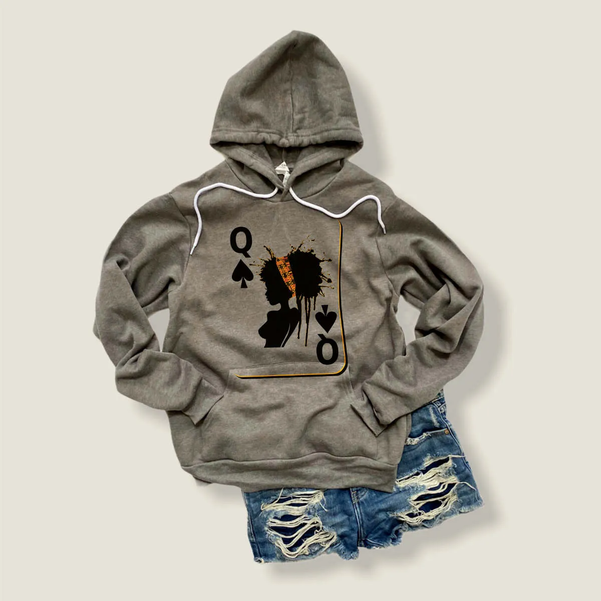 Queen  - Sponge Fleece Hoodie Sweatshirt