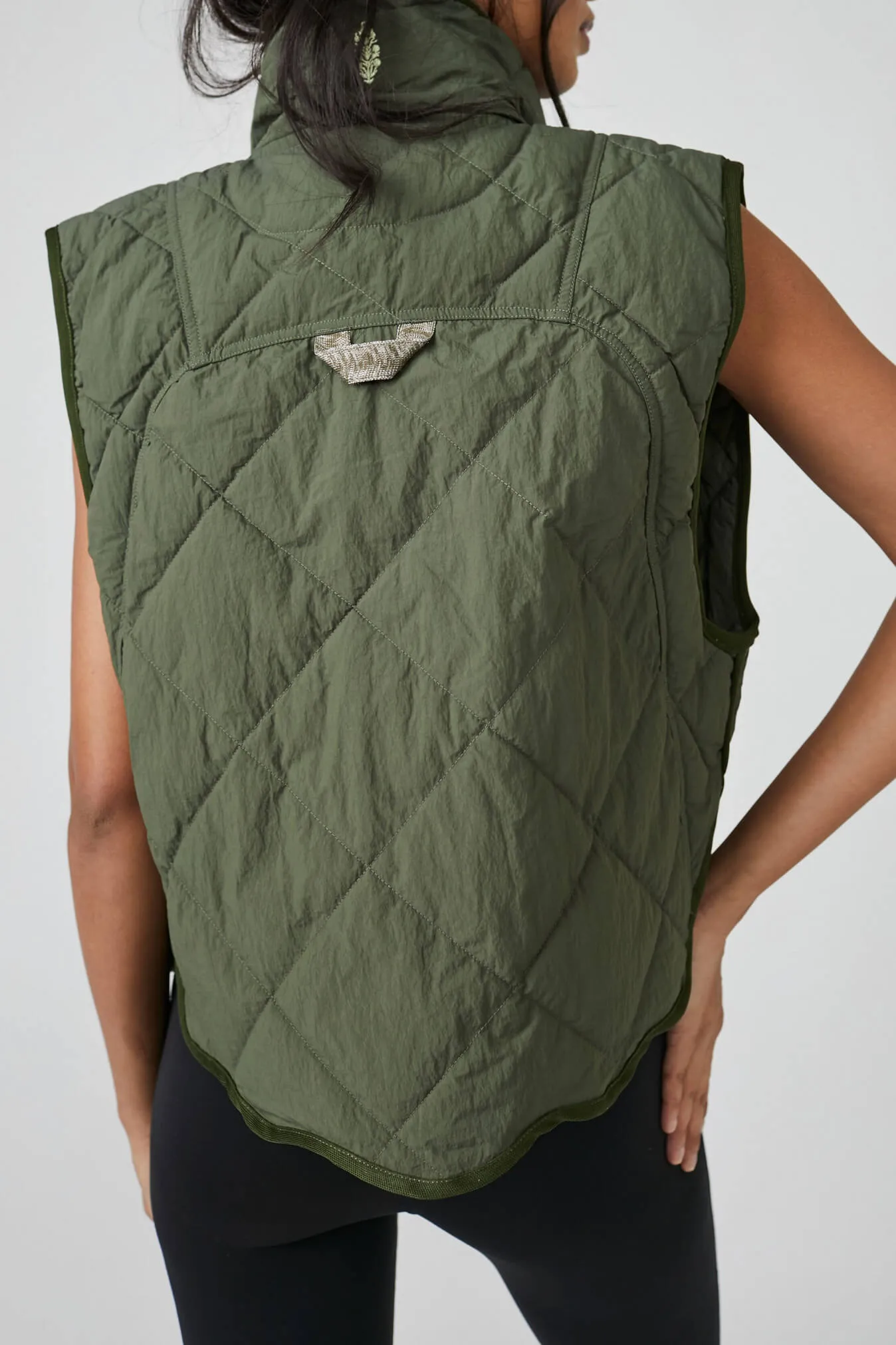 Quinn Quilted Puffer Vest: Enhanced Insulated Sleeveless Jacket