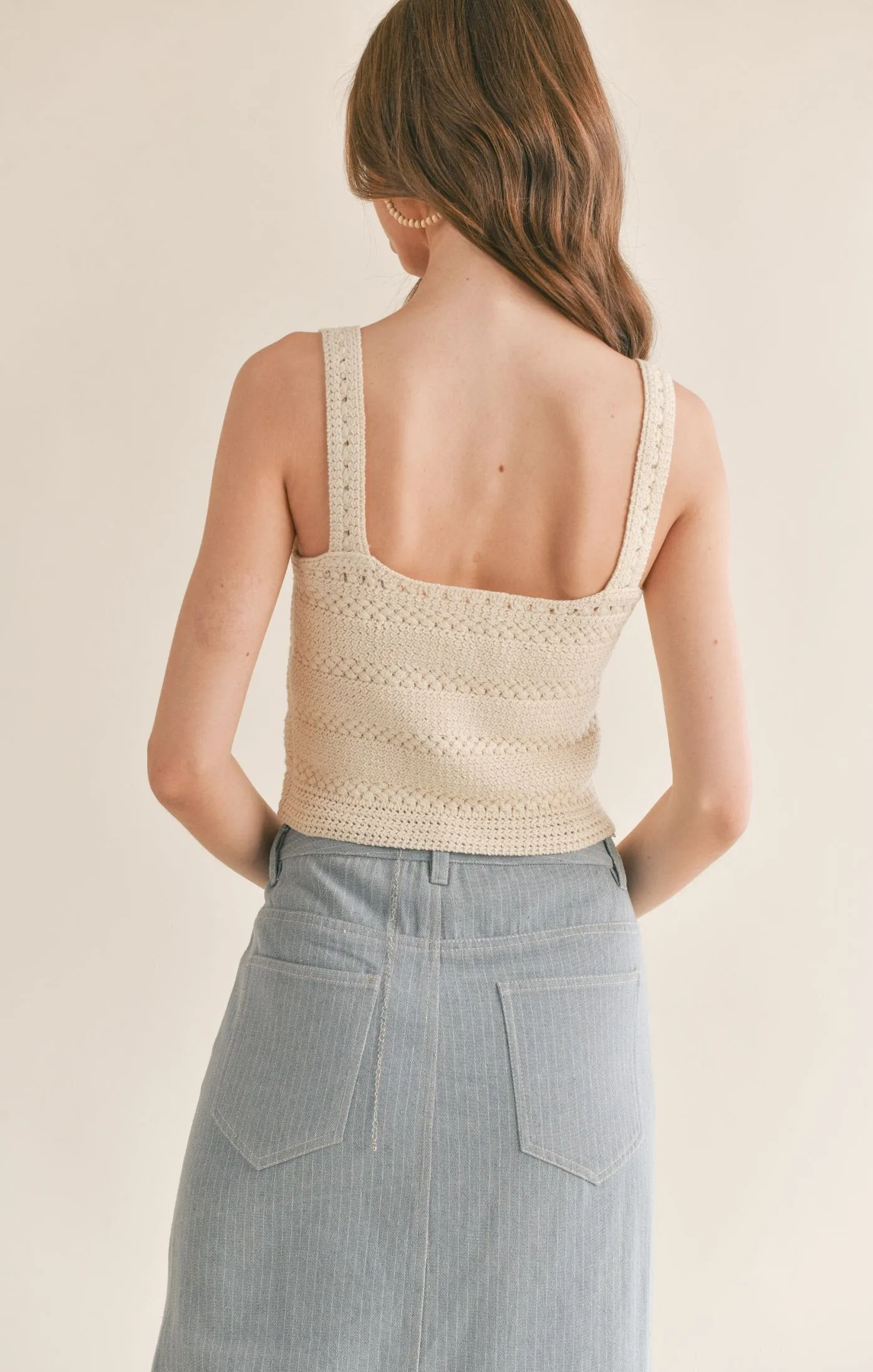 Sure! Heres an optimized title for the product with additional modifiers: Women’s Stylish Selene Knit Sweater Tank Top – Lightweight, Soft, and Versatile Sleeveless Pullover.