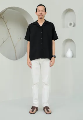 Shirt Men (Black Waffle)