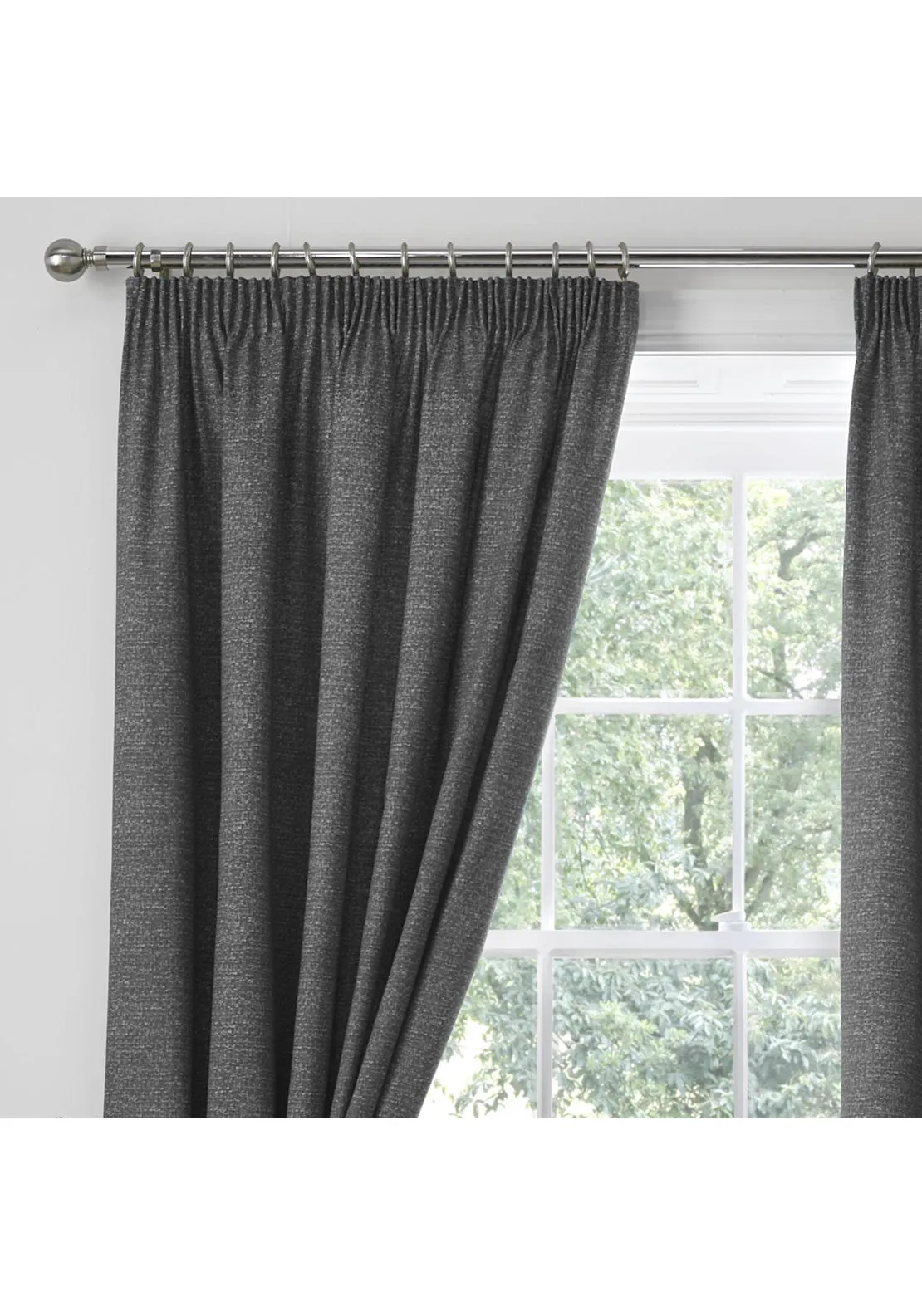 Super Warm Curtains - Grey