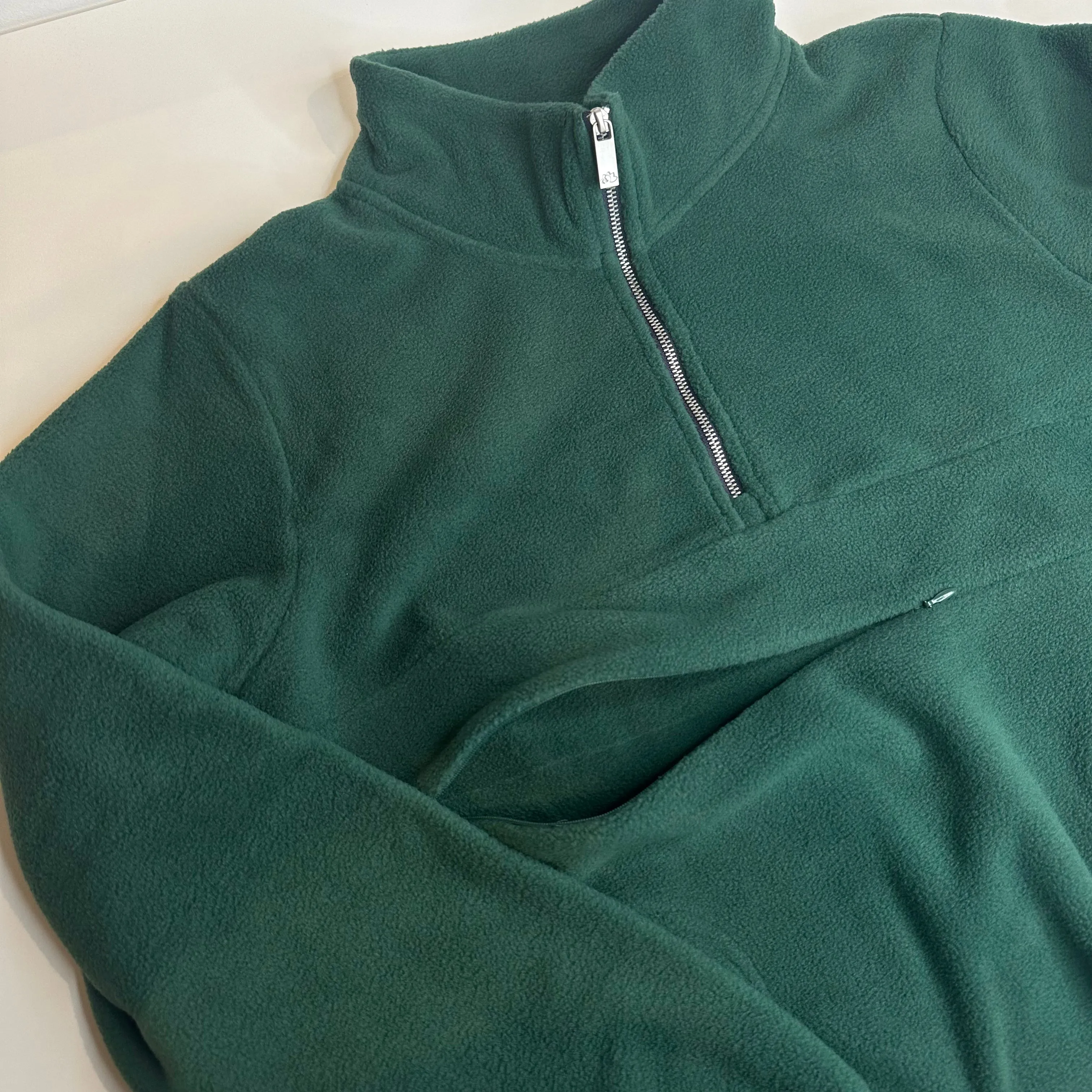 The Tilda Half Zip Nursing Fleece