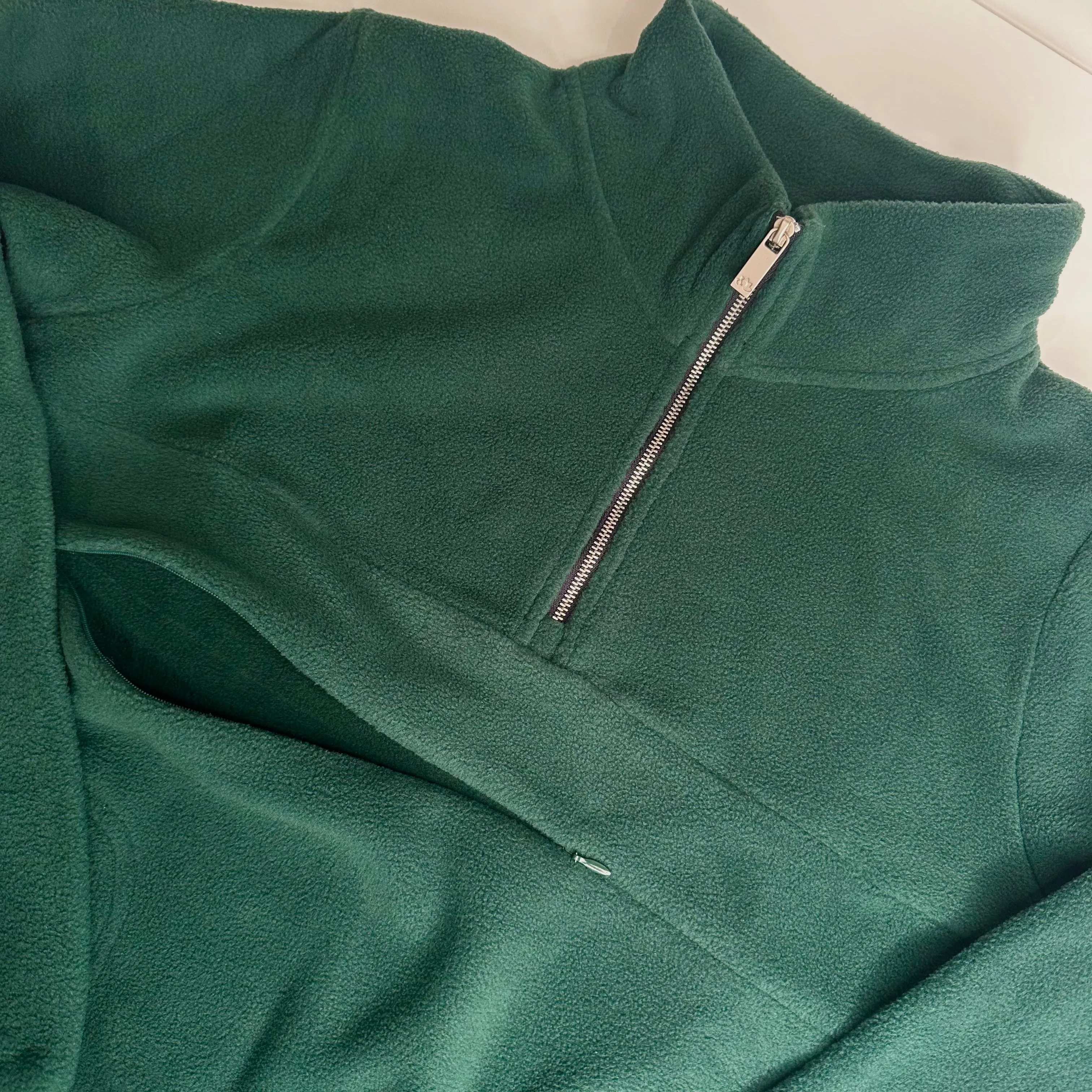 The Tilda Half Zip Nursing Fleece