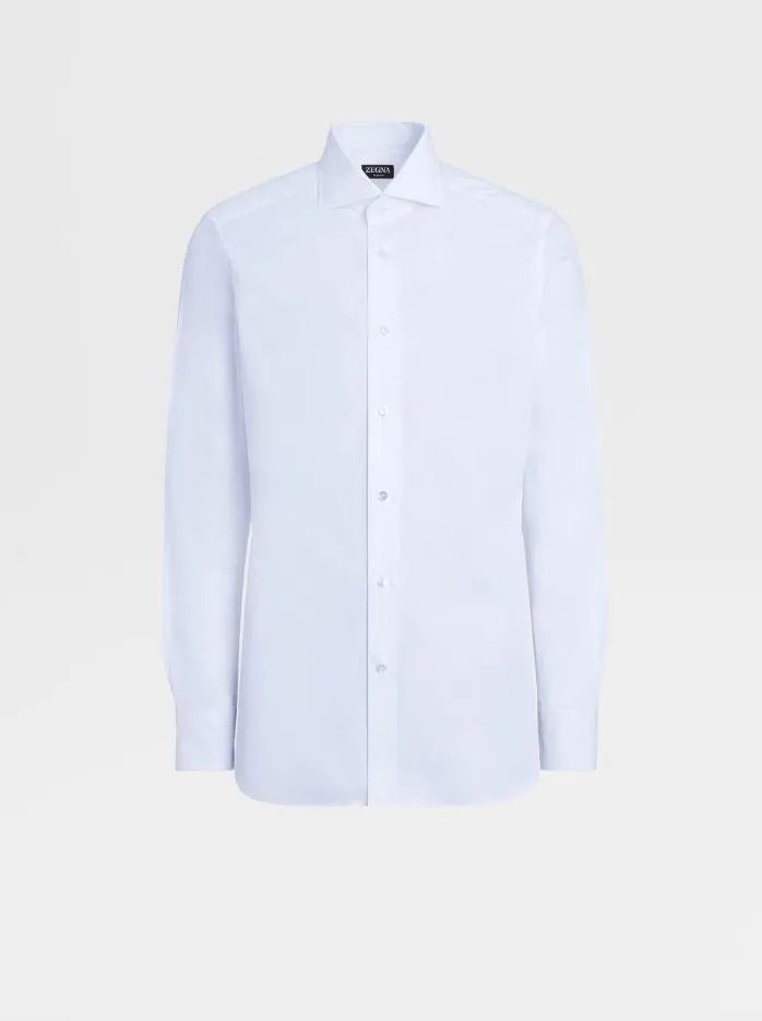 Premium Quality White Cotton Trofeo Shirt