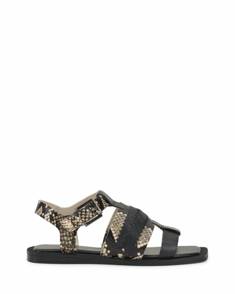 Vince Camuto BACHELEN WARM VANILLA BLACK/PYTHON ZENI