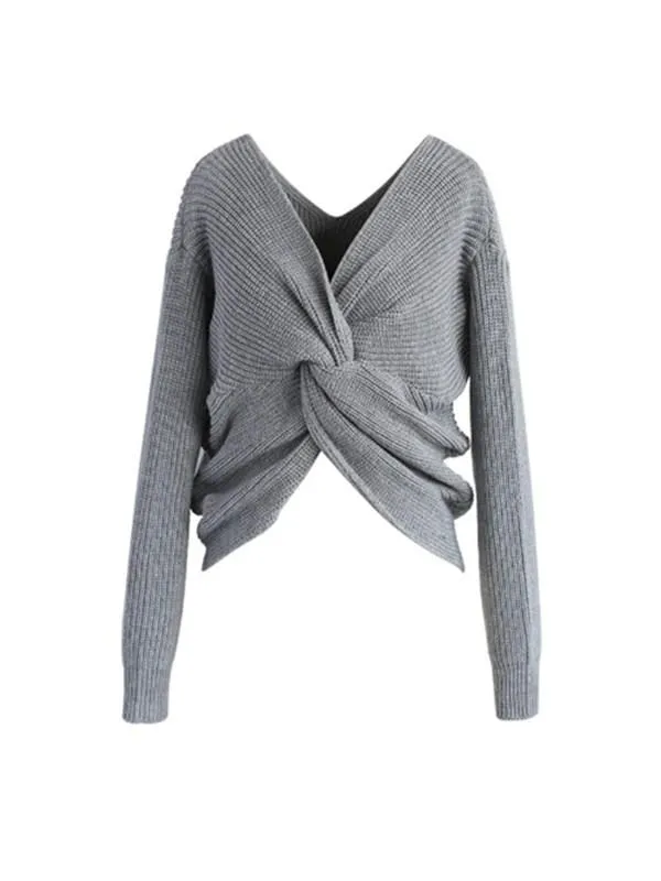 Warm And Wonderful Twist Casual Sweater