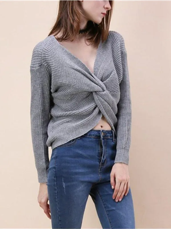 Warm And Wonderful Twist Casual Sweater