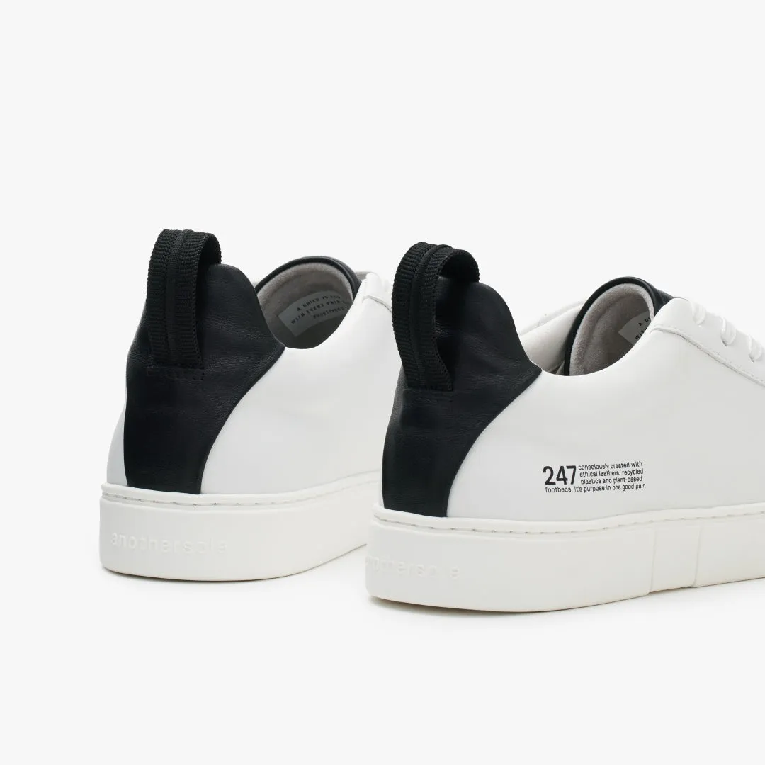 Optimized title: White and Black Mens X2 Sneakers